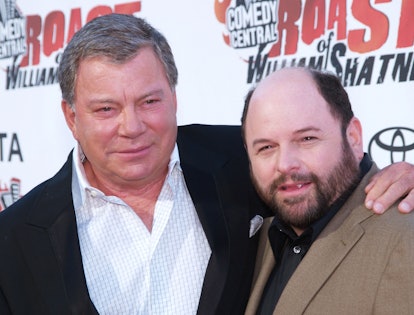 William Shatner and Jason Alexander during Comedy Central's Roast of William Shatner - Arrivals at C...