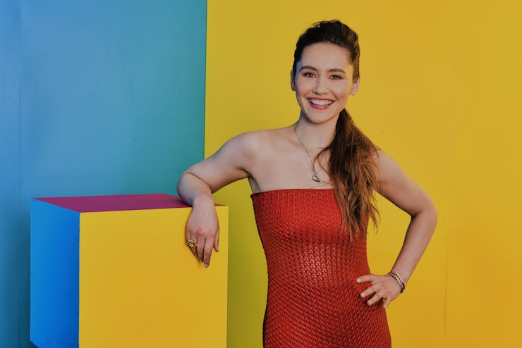 SAN DIEGO, CALIFORNIA - JULY 23: Christina Chong visits the #IMDboat official portrait studio at San...