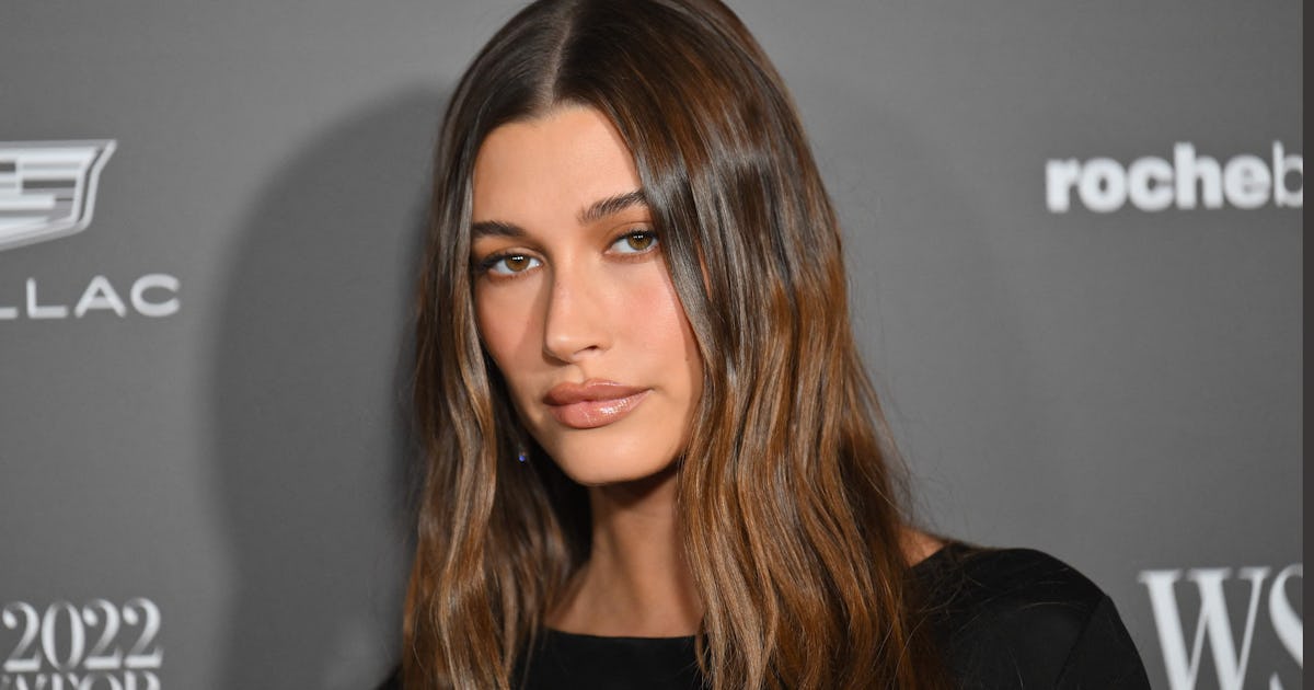 Hailey Bieber Just Wore A Spicy Mini Dress Covered In Piercings At Art