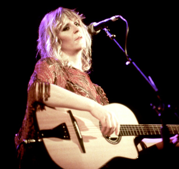 DALY CITY, CA - DECEMBER, 1979: English singer, songwriter, lead vocalist Chritine McVie, of the Bri...
