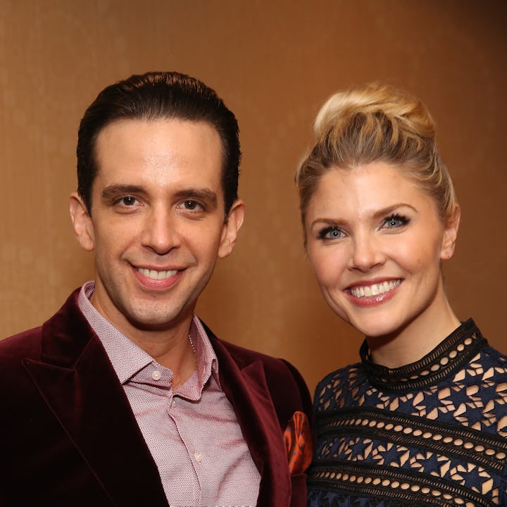 Nick Cordero and Amanda Kloots attend the Broadway Opening Night After Party for 'A Bronx Tale' at T...