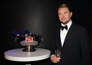 31 August 2021, Berlin: The new wax figure of US Hollywood star Leonardo DiCaprio is at Madame Tussa...