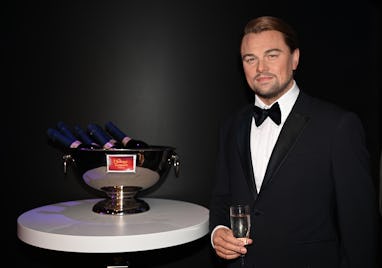 31 August 2021, Berlin: The new wax figure of US Hollywood star Leonardo DiCaprio is at Madame Tussa...