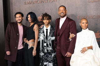 Will Smith had the support of his family -- kids Trey Smith, Willow Smith, Jaden Smith -- and wife J...