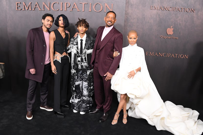The Smiths at the "Emancipation" Los Angeles Premiere at Regency Village Theatre on November 30, 202...