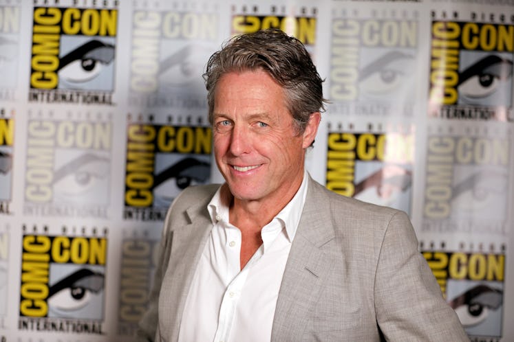 SAN DIEGO, CALIFORNIA - JULY 21: Hugh Grant attends Paramount Pictures and eOne's Comic-Con presenta...