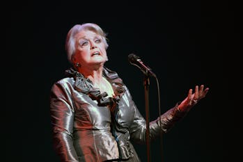 NEW YORK, NEW YORK--APRIL 26: Angela Lansbury performs at the New York City Center Gala Celebration ...