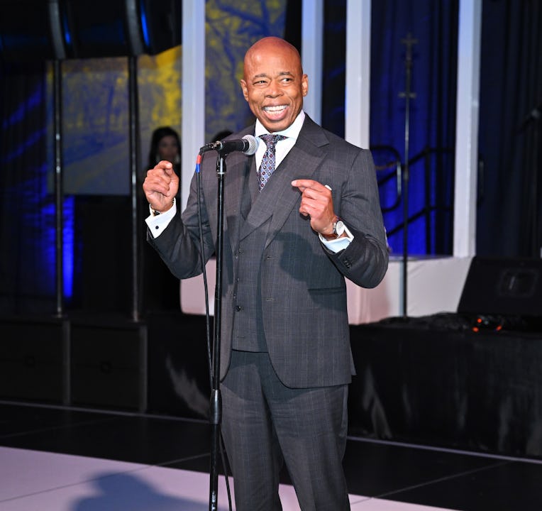 NEW YORK, NY - NOVEMBER 16: Mayor Eric Adams attends Central Park Conservancy's Annual Gala: Central...