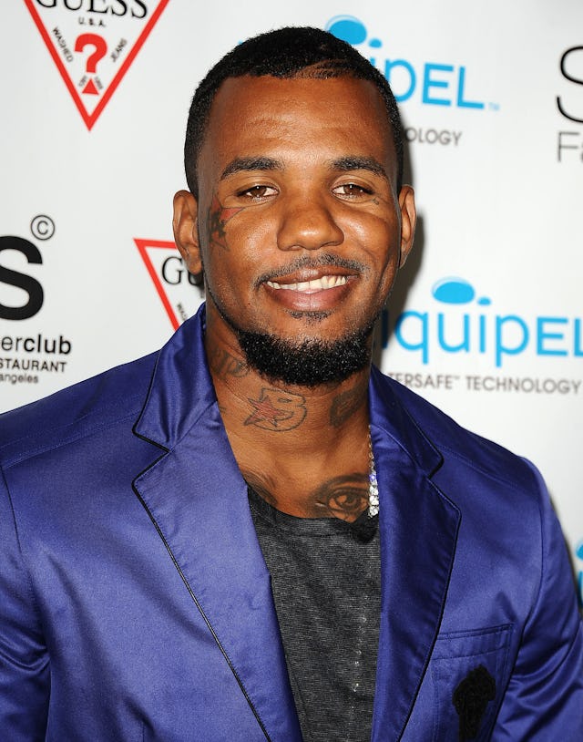 LOS ANGELES, CA - AUGUST 07: Rapper The Game attends the "America's Next Top Model" 20th cycle gala...