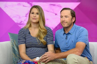 Morgan and Bode Miller are back home after their son was hospitalized for a seizure. Here, they are ...