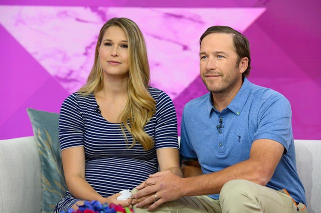 Morgan and Bode Miller are back home after their son was hospitalized for a seizure. Here, they are ...
