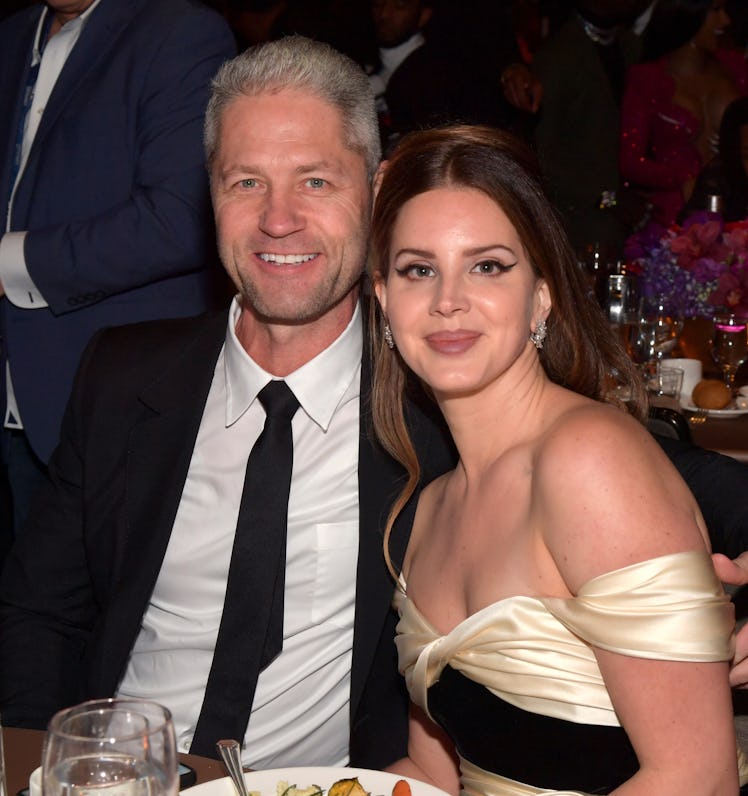  Sean Larkin and Lana Del Rey attend the Pre-GRAMMY Gala and GRAMMY Salute