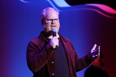 NEW YORK, NEW YORK - NOVEMBER 08:  (EDITORIAL USE ONLY)  Jim Gaffigan performs onstage during the 15...