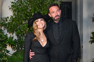 Jennifer Lopez and Ben Affleck celebrate Christmas together for first time as a blended family.