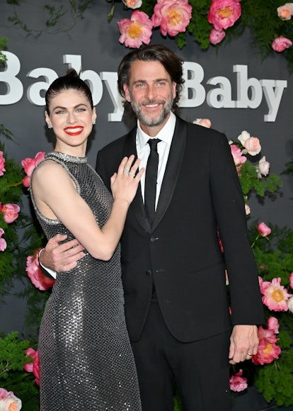 Alexandra Daddario and Andrew Form at the 2022 Baby2Baby Gala held at Pacific Design Center on Novem...