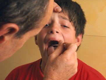 Strepto Test Permits To Prescribe An Appropriate Treatment After Sampling The Throat And Analyzing I...