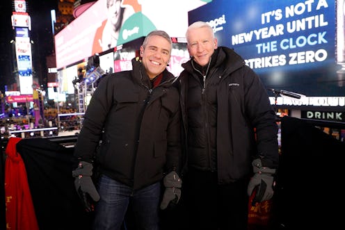 Andy Cohen and Anderson Cooper host CNN's New Year's Eve annual coverage and they tend to get drunk....