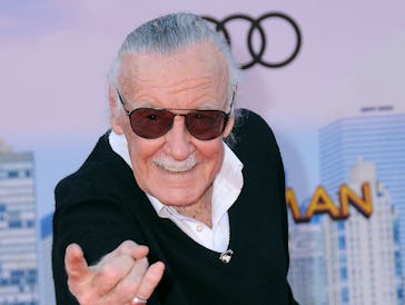 HOLLYWOOD, CA - JUNE 28:  Stan Lee attends the World Premiere of Columbia Pictures' 'Spider-Man: Hom...