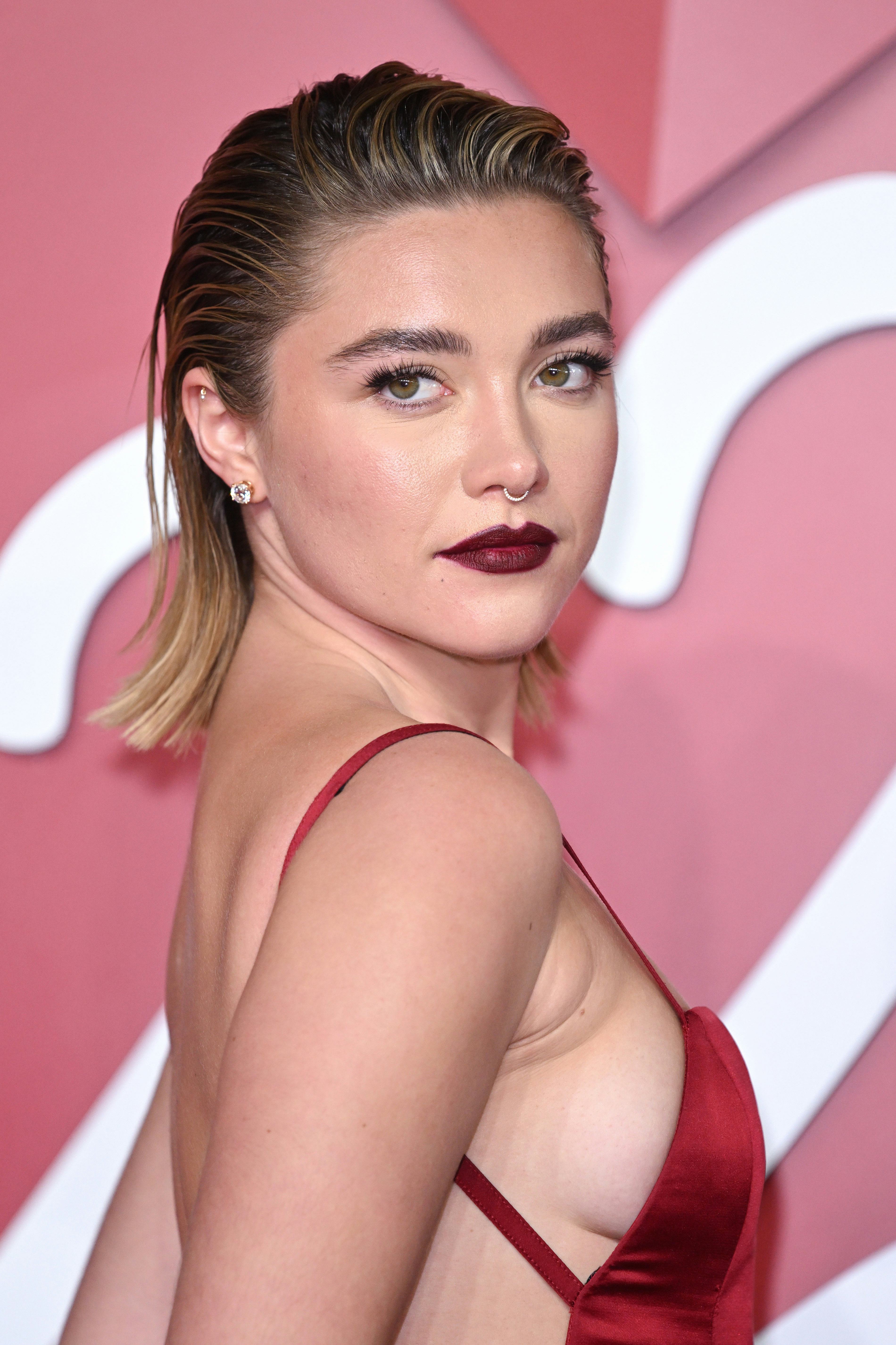 LONDON, ENGLAND - DECEMBER 05: Florence Pugh attends The Fashion Awards 2022 at the Royal Albert Hal...