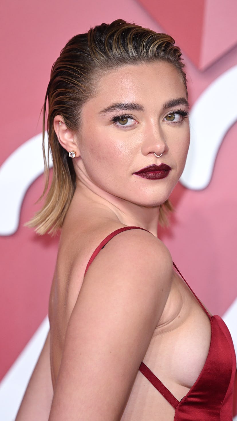 LONDON, ENGLAND - DECEMBER 05: Florence Pugh attends The Fashion Awards 2022 at the Royal Albert Hal...