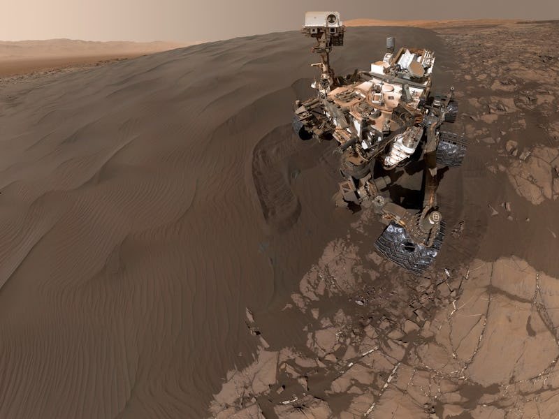 NAMIB DUNE, MARS - JANUARY 27: (----EDITORIAL USE ONLY  MANDATORY CREDIT - "NASA/JPL-CALTECH/MSSS / ...