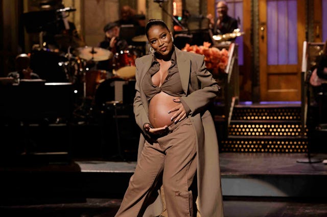 SATURDAY NIGHT LIVE -- Keke Palmer, SZA Episode 1833 -- Pictured: Host Keke Palmer during the Monolo...