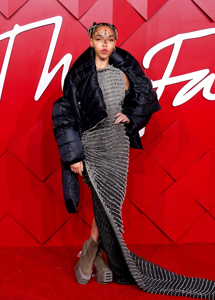 FKA twigs attending the Fashion Awards 2022 