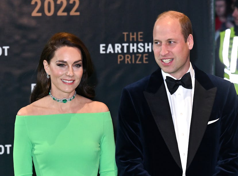 Kate Middleton and Prince William attended The Earthshot Prize 2022 at MGM Music Hall at Fenway on D...