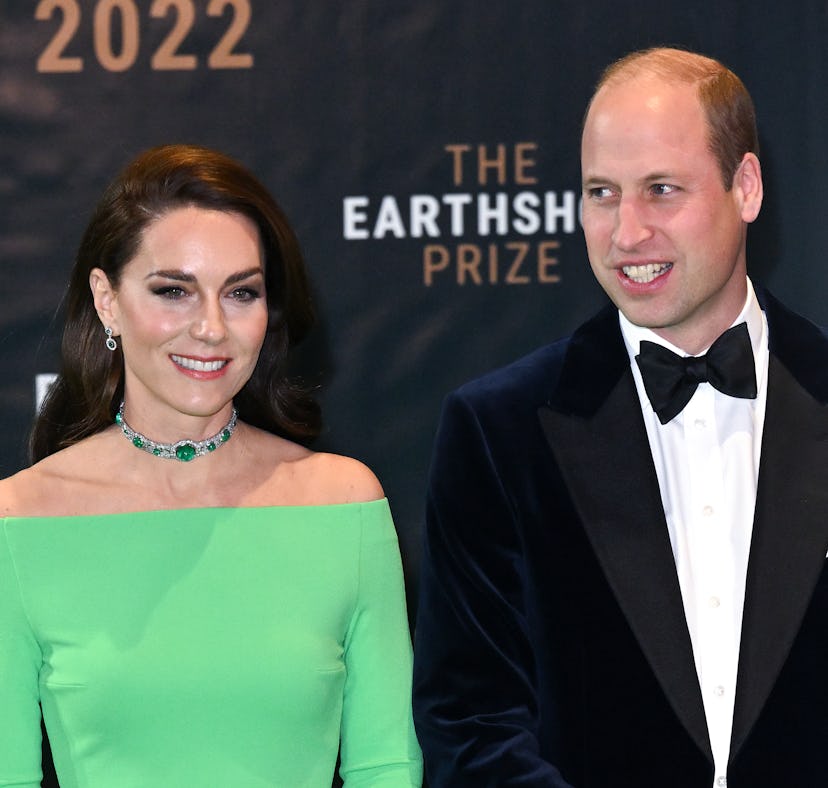 Kate Middleton and Prince William attended The Earthshot Prize 2022 at MGM Music Hall at Fenway on D...