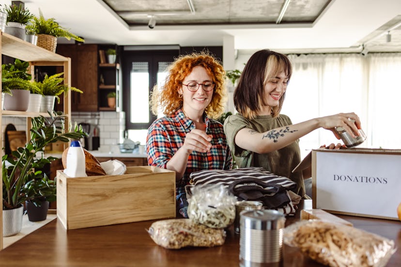 Volunteer with your partner to switch up your typical date activities.