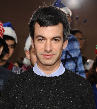 LOS ANGELES, CA - NOVEMBER 18:  Nathan Fielder attends the premiere of "The Night Before" at The The...