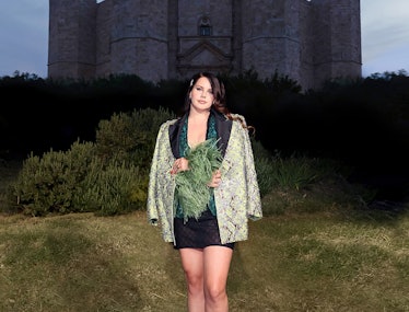 CASTEL DEL MONTE, ITALY - MAY 16: (EDITOR NOTE: This image has been retouched) Lana Del Rey arrives ...