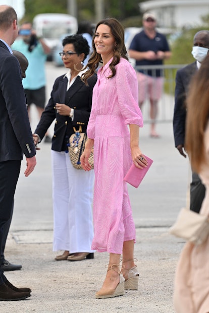 Kate Middleton arrives at Daystar Evangelical Church 