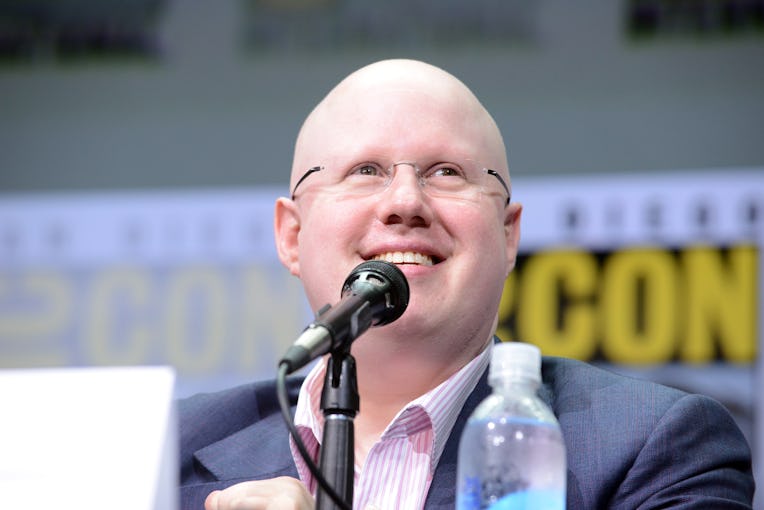 SAN DIEGO, CA - JULY 23: Actor Matt Lucas at "Doctor Who" BBC America official panel during Comic-C...