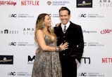 BEVERLY HILLS, CALIFORNIA - NOVEMBER 17: (L-R) Blake Lively and Honoree Ryan Reynolds attend the 36t...