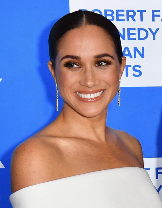 Meghan, Duchess of Sussex, arrives at the 2022 Robert F. Kennedy Human Rights Ripple of Hope Award G…