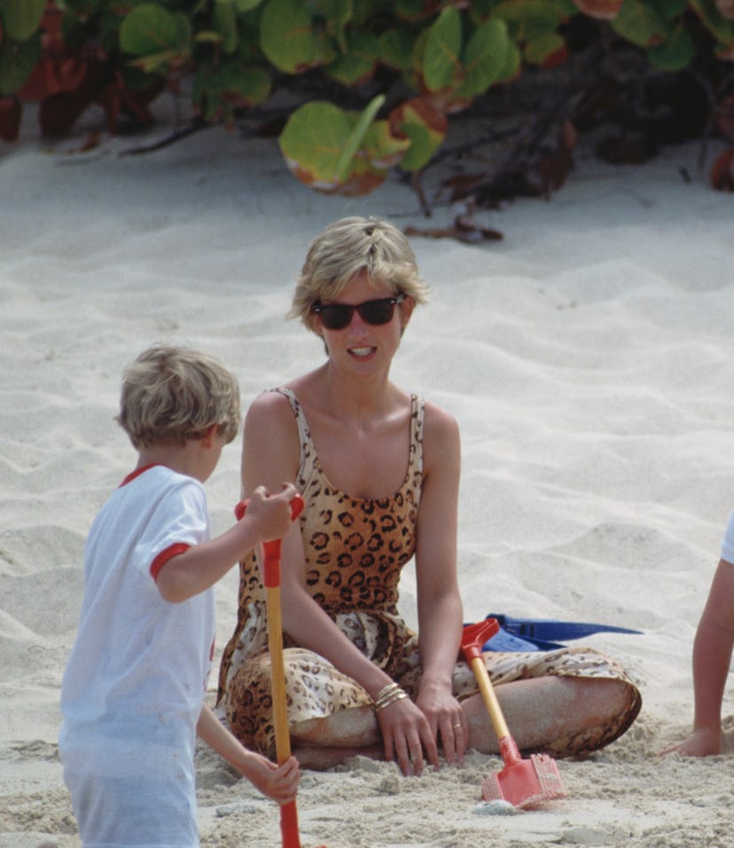 Princess Diana holidaying with Princes William and Harry was recreated in The Crown