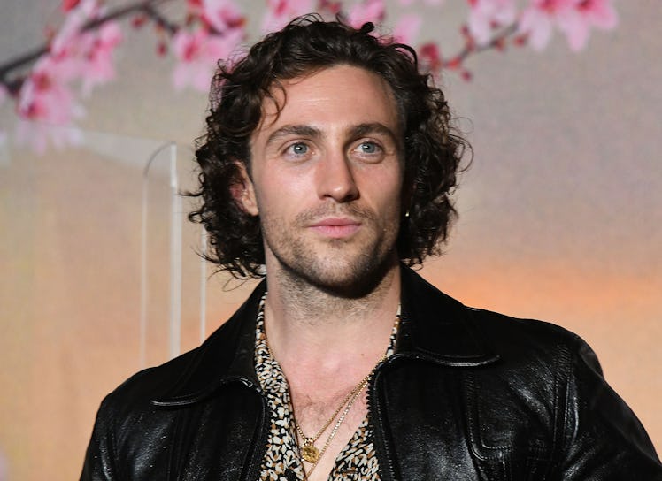 KYOTO, JAPAN - AUGUST 23: Aaron Taylor-Johnson attends the 'Bullet Train' stage greeting at Toho Ci...