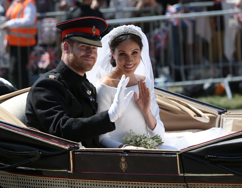 Prince Harry and Meghan Markle were married on May 19, 2018, in England.