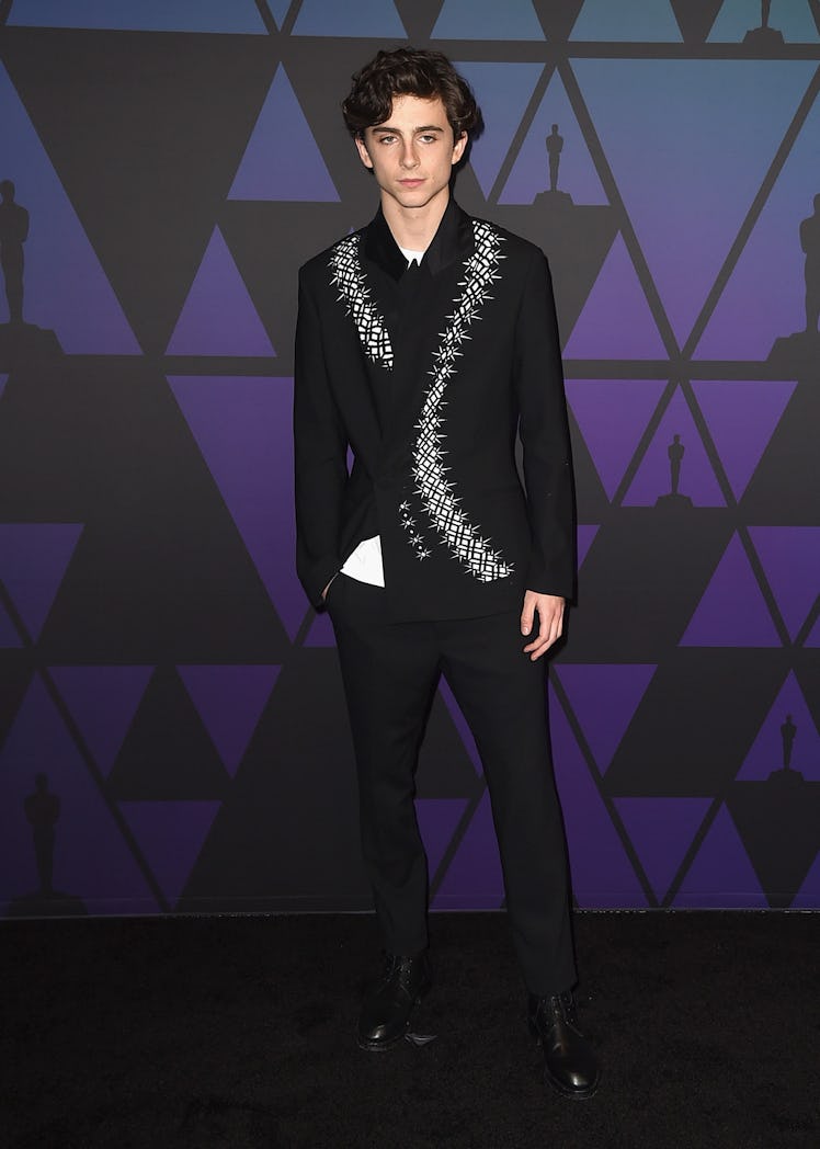 Timothee Chalamet Fashion Evolution:  Timothee Chalamet attends the Academy of Motion Picture Arts a...
