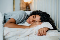 girl sleeping in an article about what do pregnancy dreams mean when your not pregnant dreams of giv...