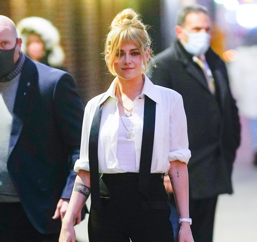 Kristen Stewart wearing Chanel.
