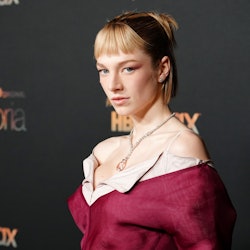 Hunter Schafer attends HBO's "Euphoria" Season 2 Photo Call at Goya Studios on January 05, 2022 in L...