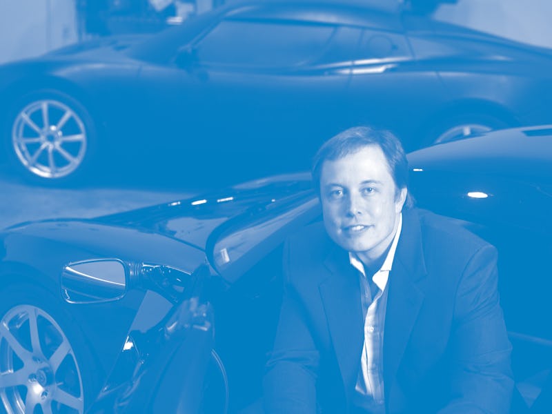 SAN CARLOS, CALIFORNIA - NOVEMBER 28: Elon Musk, the Chairman of the Board of Tesla Motors, a high p...