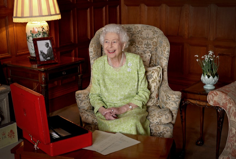 The Sweet Secret Message Behind Queen Elizabeth’s Accession Day Portrait