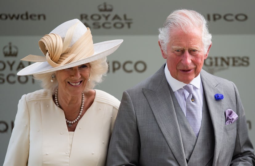 Camilla, Duchess of Cornwall and Prince Charles, Prince of Wales attend Royal Ascot 2021 