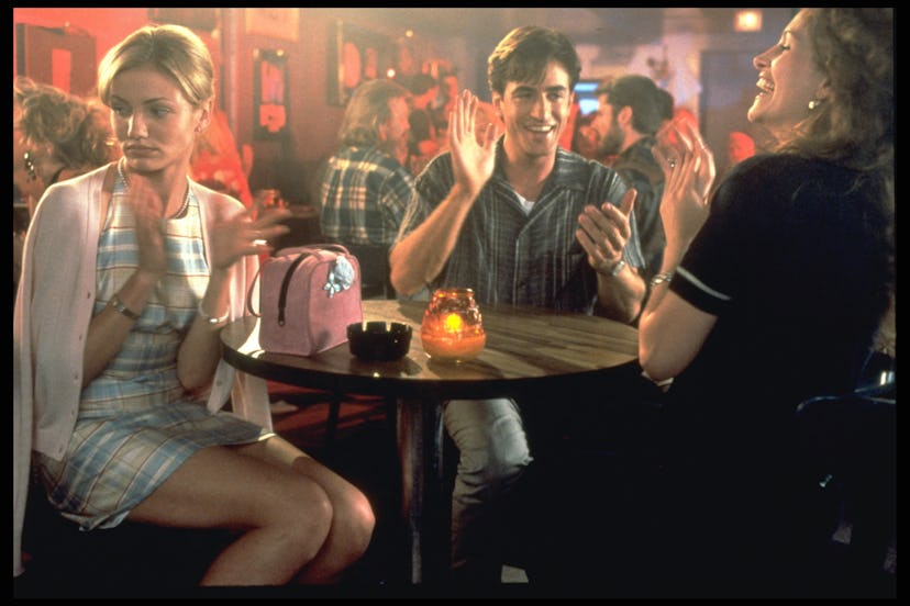 Cameron Diaz, Dermot Mulroney and Julia Roberts star in 1997 film My Best Friend's Wedding