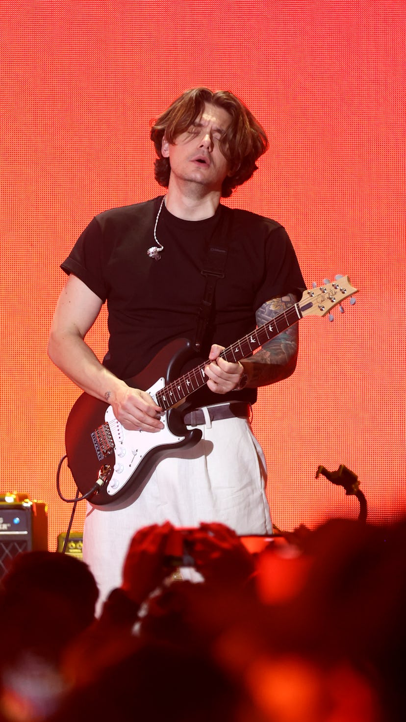 John Mayer's concert ahead of the 2022 Super Bowl took place on Feb. 9 in Los Angeles.