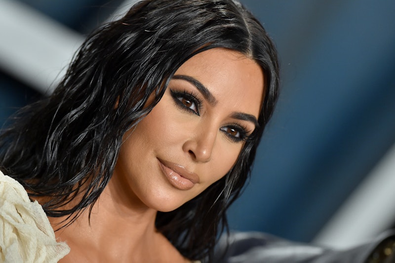 BEVERLY HILLS, CALIFORNIA - FEBRUARY 09: Kim Kardashian West attends the 2020 Vanity Fair Oscar Part...