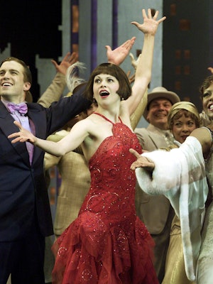 Sutton Foster, age 28, had just won a Tony Award for 'Thoroughly Modern Millie.'